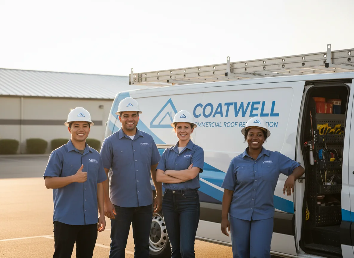 Commercial roof coating company in Lovilia, IA